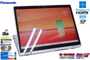 WQXGA+ 2-in-1 LTE Panasonic Let's note QV1 Core i5 1145G7 IrisXe メモリ16G m.2SSD512G Wi-Fi6 顔認証 Windows11