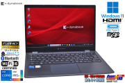 タッチパネル 13.3型 dynabook G83/HS Core i5 1135G7 IrisXe メモリ16GB M.2SSD256G Wi-Fi6 顔認証 Type-C Windows11