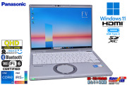 Panasonic Let's note FV1 Core i5 1145G7 IrisXe メモリ16G m.2SSD256G Wi-Fi6 顔認証 14.0型 QHD Windows11