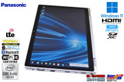 2-in-1 WQXGA+ SIMフリー Panasonic Let's note QV9 Core i5 10310U メモリ8G m.2SSD256G Wi-Fi6 顔認証 Windows11