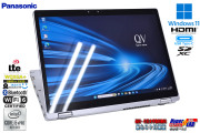 2-in-1 12.0型 WQXGA+ Panasonic Let's note QV9 SIMフリー Wi-Fi6 顔認証 Core i5 10310U m.2SSD256G メモリ8G Windows11