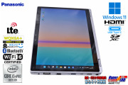 2-in-1 SIMフリー Wi-Fi6 Panasonic Let's note QV9 Core i5 10310U m.2SSD256G メモリ8G 顔認証 12.0型 WQXGA+ Windows11