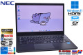 FHD 14.0型 NEC VersaPro VKT42/M-9 Core i5 1135G7 IrisXe m.2SSD128G メモリ8G Wi-Fi6 Webカメラ USBType-C Windows11