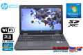 Windows7 32bit 中古ノートパソコン HP ProBook 6560b Core i5 2430M メモリ4G HDD320GB マルチ Wi-Fi SDXC