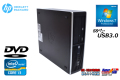 Windows7 32bit 中古パソコン HP Pro6300 Core i3 3240 メモリ4G HDD500GB DVD USB3.0 省スペース デスクトップ