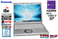 メモリ16G SIMフリー 12.1型 WUXGA Panasonic Let's note SZ6 Core i7 7600U M.2SSD256G Wi-Fi Webカメラ Windows10