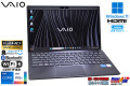 VAIO Pro PG VJPG21 フルHD 13.3型 第12世代 Core i5 1235U IrisXe メモリ16G M.2SSD256G Wi-Fi6 顔認証 Webカメラ USBType-C Windows11
