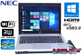 Windows10 中古ノートパソコン NEC VersaPro VK26M/B-F Core i5 3320M(2.60GHz) WiFi マルチ メモリ4G USB3.0