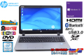 メモリ16Ｇ Wストレージ 中古ノートパソコン HP ProBook 450 G3 Core i5 6200U Webカメラ Wi-Fi (ac) Bluetooth Windows10