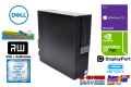 メモリ16G 中古パソコン DELL OPTIPLEX 7060 SF Core i7 8700 新品M.2SSD256G HDD2000GB マルチ USBType-C GeForce Windows10リカバリ付