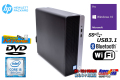 第8世代 中古パソコン HP ProDesk 400 G5 SFF 6コア Core i5 8500 新品M.2SSD256G+HDD1TB メモリ8G Wi-Fi Bluetooth USB3.1 Windows10