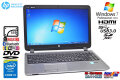 Windows7 Pro 32bit HP ProBook 450 G2 Core i5 4210U SSD128G メモリ4GB Webカメラ Wi-Fi DVD