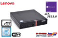 メモリ16G 超小型 中古パソコン レノボ ThinkCentre M700 Tiny Corei5 6400T SSHD500GB Wi-Fi Windows10