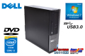 Windows7 32bit 中古パソコン DELL OPTIPLEX 3020 SF Core i3 4130 メモリ4G HDD500GB DVD USB3.0