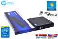 WiFi内蔵 小型PC 中古パソコン HP ProDesk 400 G1 DM Core i5 4590T （2.00GHz) Windows7 メモリ4G HDD500GB USB3.0 リカバリ付