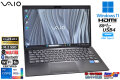 Wi-Fi6E フルHD VAIO Pro PK VJPK228 第12世代 Core i5 1235U メモリ16G M.2SSD256G Webカメラ USBType-C Windows11