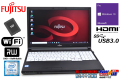 中古ノートパソコン 富士通 LIFEBOOK A577/R 第7世代 Core i5 7300U メモリ8G 新品SSD256G Windows10 マルチ Wi-Fi HDMI