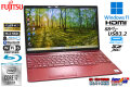 フルHD Blu-ray メモリ32G 富士通 LIFEBOOK AH77/E2 Core i7 10510U M.2SSD1TB 顔認証 Webカメラ Wi-Fi6 USBType-C Windows11