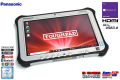 タブレットPC Panasonic ToughPad FZ-G1 10.1型 IPS液晶 WUXGA Core i5 6300U m.2SSD128G メモリ4G Webカメラ Wi-Fi Windows10