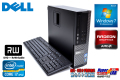 中古パソコン DELL OPTIPLEX 990 SF 4コア8スレッド Core i7 2600 (3.40GHz) メモリ4G HDD320GB マルチ Radeon Windows7