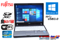 SSD搭載 中古ノートパソコン Windows10 64bit 富士通 LIFEBOOK P772/F Core i3 3110M (2.40GHz) メモリ4G WiFi USB3.0 Webカメラ
