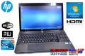 中古ノートパソコン HP ProBook 4520s Core i5 480M(2.66GHz) メモリ4GB DVDマルチ 無線LAN Windows7 15.6型ワイド