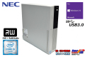 デスクトップパソコン 中古 NEC Mate MRM27L-1 Core i5 6400 メモリ8G HDD500G マルチ USB3.0 Windows10