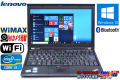 中古ノートパソコン Lenovo THINKPAD X220i 428749J Core i3 2350M (2.30GHz) メモリ2G WiMAX WiFi Bluetooth カメラ Windows10 64bit