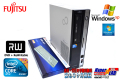 WindowsXP 中古パソコン 富士通 ESPRIMO D750/A Core i5 650(3.2GHz) メモリ4G HDD320GB DVDマルチ 新品キーボード XP/7リカバリ付