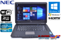 中古ノートパソコン NEC VersaPro VJ24T/L-D Corei5 2430M (2.4GHz) Windows10 メモリ2G マルチ WiFi 15.6型 Windows7リカバリ付