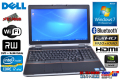 メモリ8G フルHD液晶 中古ノートパソコン DELL Latitude E6520 4コア8スレッド Core i7 2760QM(2.40GHz) マルチ WiFi NVIDIA Windows7 64bit 15.6型