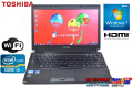 薄型・軽量モバイルノートパソコン Windows7 64bit 東芝 dynabook R731/C Core i5 2520M(2.50GHz) メモリ2GB WiFi 訳あり