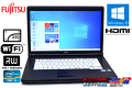新品SSD 中古ノートパソコン 富士通 LIFEBOOK A561/C Core i5 2520M (2.50GHz) Windows10 64bit メモリ4G WiFi マルチ 15.6型 HD+