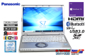 Webカメラ ノートパソコン Panasonic Let's note SZ6 Core i3 7100U WUXGA メモリ4G M.2SSD128G Wi-Fi Windows10