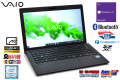 11.6型 フルHD VAIO S11 Core i5 6200U Webカメラ USBType-C SSD128G メモリ4G Wi-Fi Bluetooth Windows10