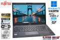 静脈認証 顔認証 富士通 LIFEBOOK U9310/D 第10世代 Core i5 10310U フルHD Wi-Fi6 M.2SSD256G メモリ8G USBType-C Windows11