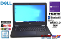 良品 ノートパソコン DELL Latitude E5270 Core i5 6300U Webカメラ m.2SSD256G メモリ8G Wi-Fi(ac) Bluetooth HDMI SDXC Windows10