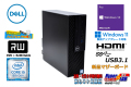 中古パソコン DELL OPTIPLEX 3060 SF 第8世代 Core i5 8500 M.2SSD256G HDD2000G メモリ8G USB3.1 HDMI Windows10 新品マザー