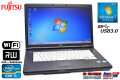 Windows7 32bit 富士通 ノートパソコン LIFEBOOK A572/F Core i5 3320M メモリ4G HDD320G マルチ Wi-Fi USB3.0