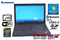 Windows7 32bit 中古ノートパソコン レノボ ThinkPad X250 Core i5 5200U (2.20GHz) SSD128G メモリ4G Bluetooth