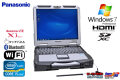 Windows7 32bit 防塵 防滴 頑丈 Panasonic TOUGHBOOK CF-31 Core i5 3340M LTE(Xi) 13.1型 タッチパネル メモリ4G HDD500G Wi-Fi Bluetooth