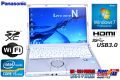Windows7 64bit パナソニック モバイルノートパソコン Let's note N10 Core i5 2540M(2.60GHz) メモリ4G USB3.0 WiFi