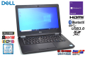 Webカメラ 中古ノートパソコン DELL Latitude E5270 Core i5 m.2SSD256G メモリ8G Wi-Fi Bluetooth Windows10