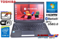 SSD搭載 軽量ノートパソコン 東芝 dynabook R734/K Core i5 4300M(2.60GHz) メモリ4GB WiFi USB3.0 Bluetooth Windows7 8.1