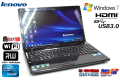 Windows7 64bit 中古ノートパソコン Lenovo ThinkPad G580 Celeron B820 HDD320G メモリ4G Wi-Fi マルチ Webカメラ