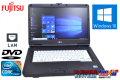 Windows10 富士通ノートパソコン LIFEBOOK A550/A Core i5 520M(2.4GHz) メモリ4G DVD-ROM 15.6型HD液晶