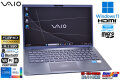 フルHD 14.0型 VAIO Pro BK VJBK118 第13世代 Core i5 1334U IrisXe メモリ16G M.2SSD256G Wi-Fi6 顔認証 Webカメラ Type-C Windows11