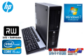 Windows7 64bit 中古パソコン HP 8200 Elite SF Core i5 2400（3.10GHｚ） メモリ4G HDD250GB 新品DVDマルチ