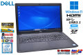Windows11 フルHD 15.6型 DELL Latitude 3500 Core i5 8265U M.2SSD256G HDD500G メモリ8G Webカメラ USBType-C Wi-Fi