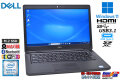 14.0型 ノートパソコン DELL Latitude 5490 Core i5 8350U m.2SSD256G メモリ8G Wi-Fi Webカメラ USBType-C Windows11